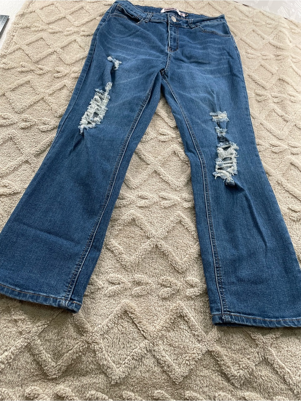 Bonnie Bianca  Blue Wide-Leg Jeans -
Sz 13 Junior